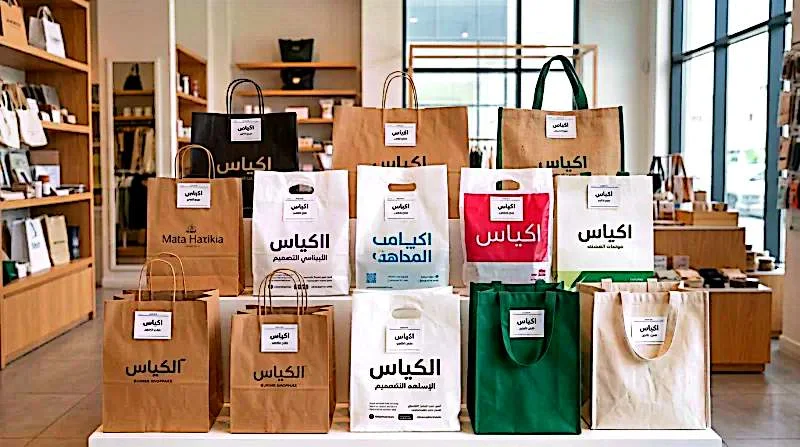 أكياس تسوق وتعبئة